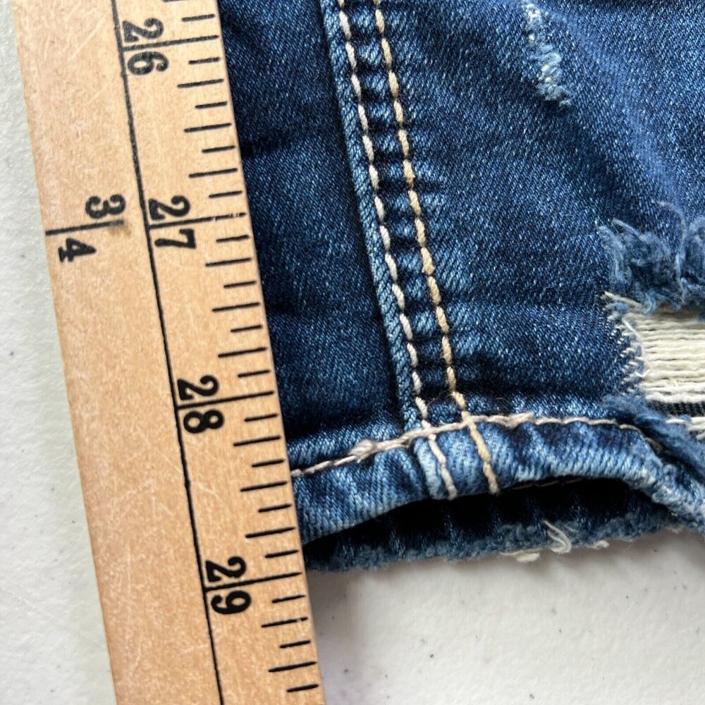 Silver Jeans Blue Boyfriend Jeans Distressed - Picture 11 of 11